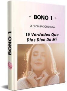 15 VERDADES QUE DIOS DICE DE MI